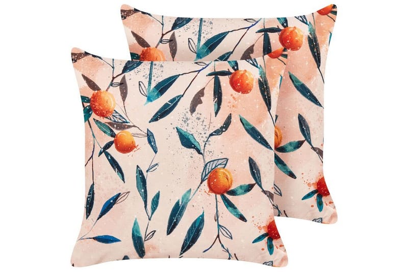 Richelu Utendørspute 45x45 cm - Oransje - Tekstiler - Pute & pledd - Hagepute