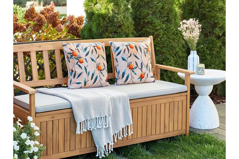 Richelu Utendørspute 45x45 cm - Oransje - Tekstiler - Pute & pledd - Hagepute