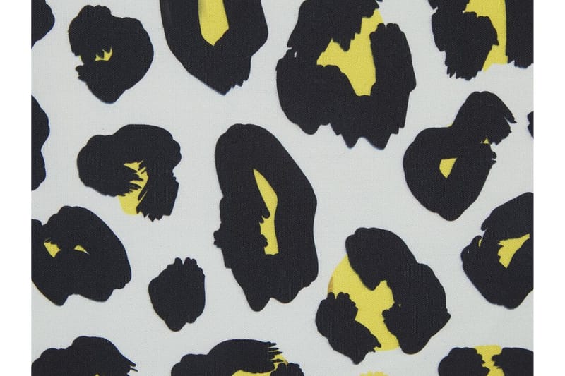 Runge Utendørspute 45x45 cm - Hvit/Sort/Gul - Tekstiler - Pute & pledd - Hagepute