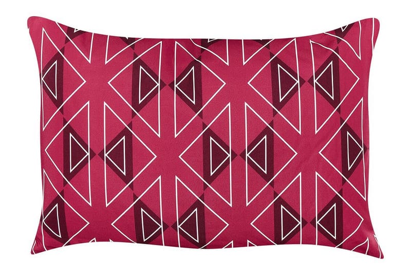 Santa Rosa Utendørspute 42x60 cm, Rosa/Hvit