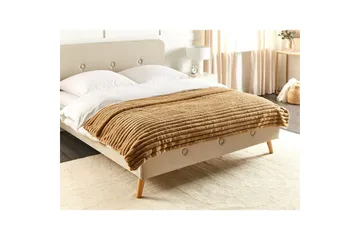 Sengeteppe Rakya Brun, 150x200 cm - Brun, 150x200 cm - Tekstiler - Pute & pledd - Tepper & pledd