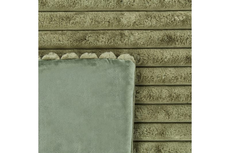 Sengeteppe Rakya Grønn, 200x220 cm - Grønn, 200x220 cm - Tekstiler - Pute & pledd - Tepper & pledd