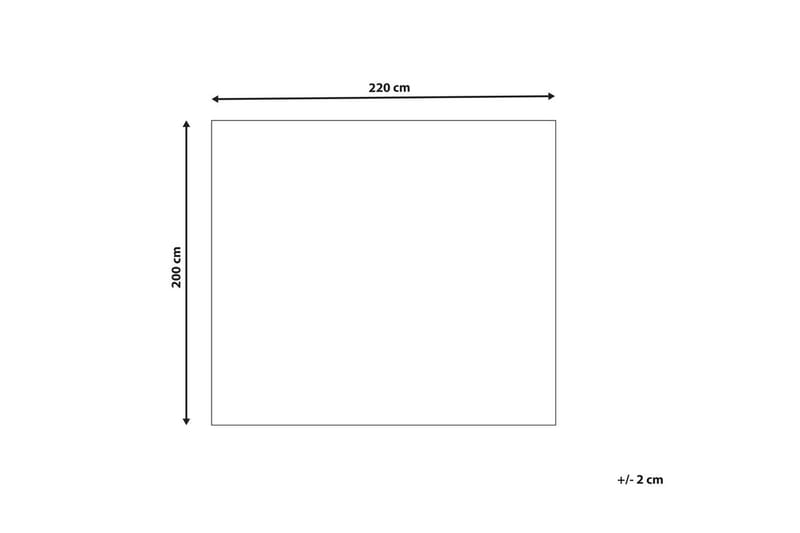 Sengeteppe Rakya Svart, 200x220 cm - Svart, 200x220 cm - Tekstiler - Pute & pledd - Tepper & pledd