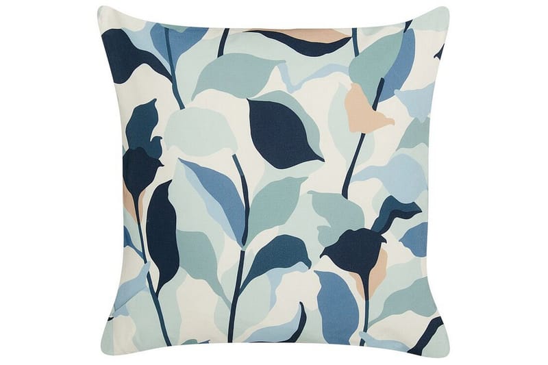 Smithers Utendørspute 45x45 cm, Blå Hvit