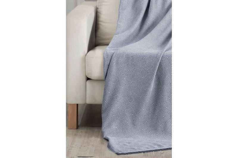 Sofatrekk Athodna Grå - Grå - Tekstiler - Pute & pledd - Tepper & pledd