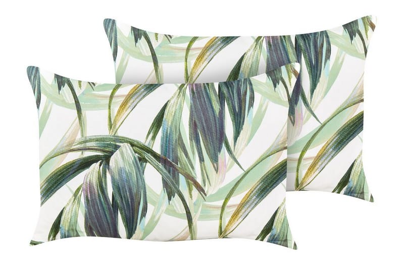 Sorel Utendørspute 42x60 cm - Grønn/Hvit - Tekstiler - Pute & pledd - Hagepute