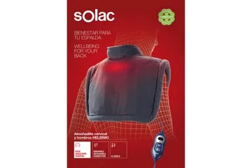 Ergonomisk Varmepude Solac Helsinki Nakke & Skuldre - Tekstiler - Pute & pledd - Spesialpute - Hvetepute & varmepute