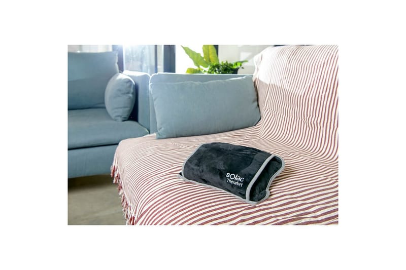 Oppvarmingsbar Vannpose Solac Caldea - Svart - Tekstiler - Pute & pledd - Spesialpute - Hvetepute & varmepute