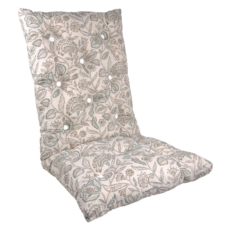 Sitte- og ryggpute utendørs Flock Høy, Vinrankegrønn