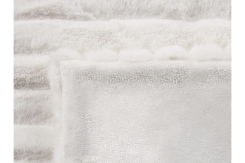 Abteh Pledd 150x200 cm Dobbeltsidig - Hvit - Tekstiler - Pute & pledd - Tepper & pledd