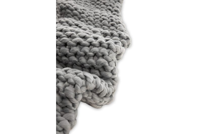 Kate Plaid 130x170 cm - Lysegrå - Tekstiler - Pute & pledd - Tepper & pledd