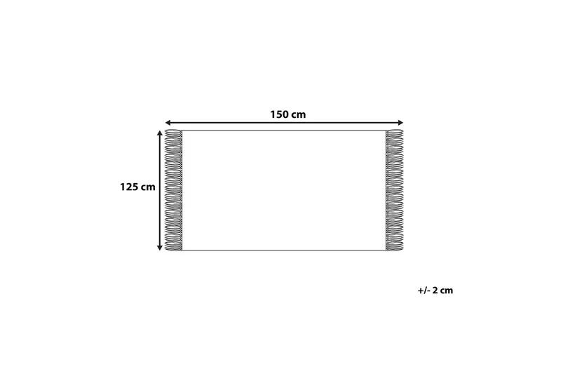 Merricks Pledd 125x150 cm - Grå - Tekstiler - Pute & pledd - Tepper & pledd