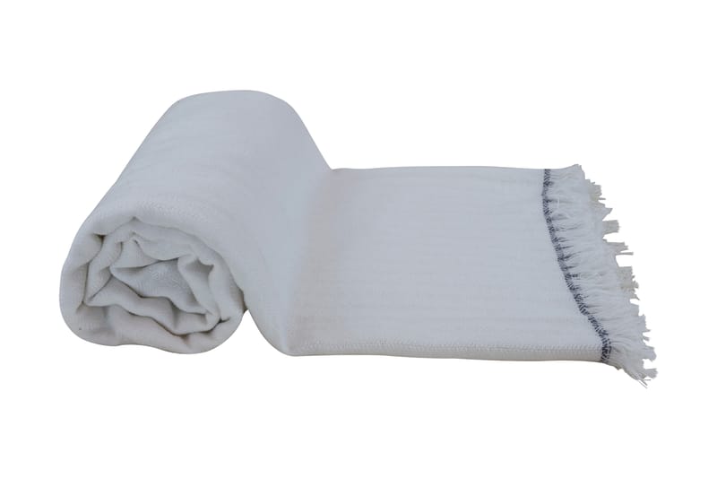 Rosalin Teppe - Hvit - Tekstiler - Pute & pledd - Tepper & pledd