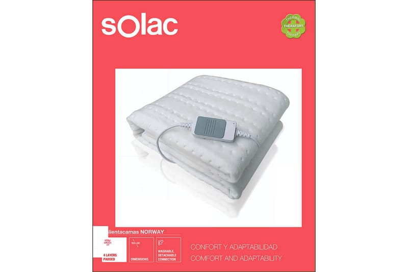 SOLAC Varmemadrass Norway 60W - Tekstiler - Pute & pledd - Tepper & pledd - Varmeteppe