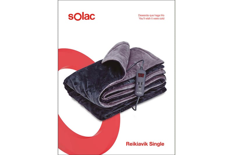 SOLAC Varmeteppe Reikiavik Single - Tekstiler - Pute & pledd - Tepper & pledd - Varmeteppe