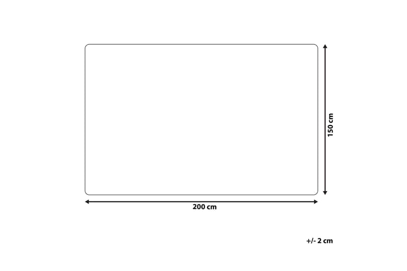 Taddart Pledd 150x200 cm Dobbeltsidig - Brun / Hvit - Tekstiler - Pute & pledd - Tepper & pledd