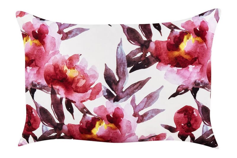 Trepuzzi Utendørspute 42x60 cm - Hvit/Rosa - Tekstiler - Pute & pledd - Hagepute