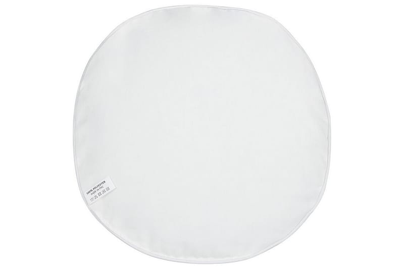 Tricase Utendørspute 40 cm Rund - Hvit/Grønn - Møbler - Bord - Sofabord