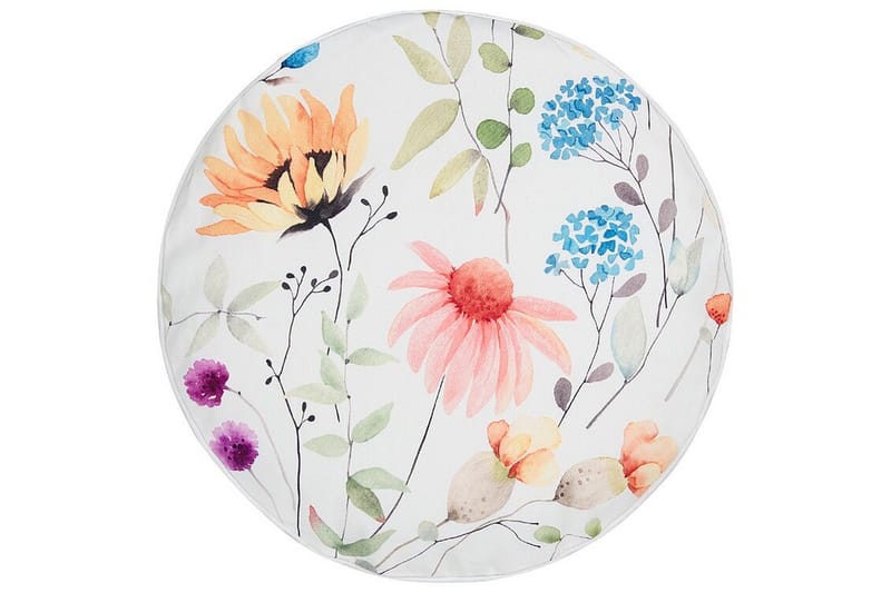 Unity Utendørspute 40 cm Rund, Hvit