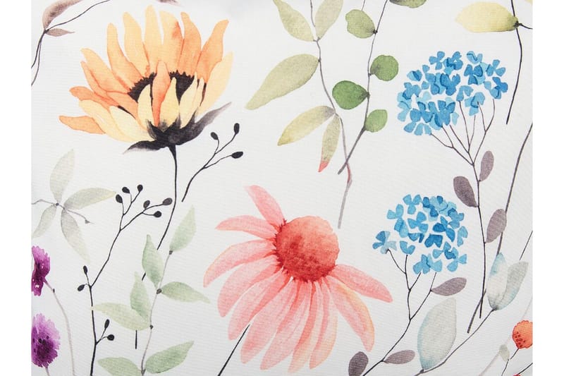 Unity Utendørspute 40 cm Rund - Hvit - Tekstiler - Pute & pledd - Hagepute