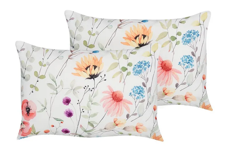 Unity Utendørspute 42x60 cm - Hvit - Tekstiler - Pute & pledd - Hagepute