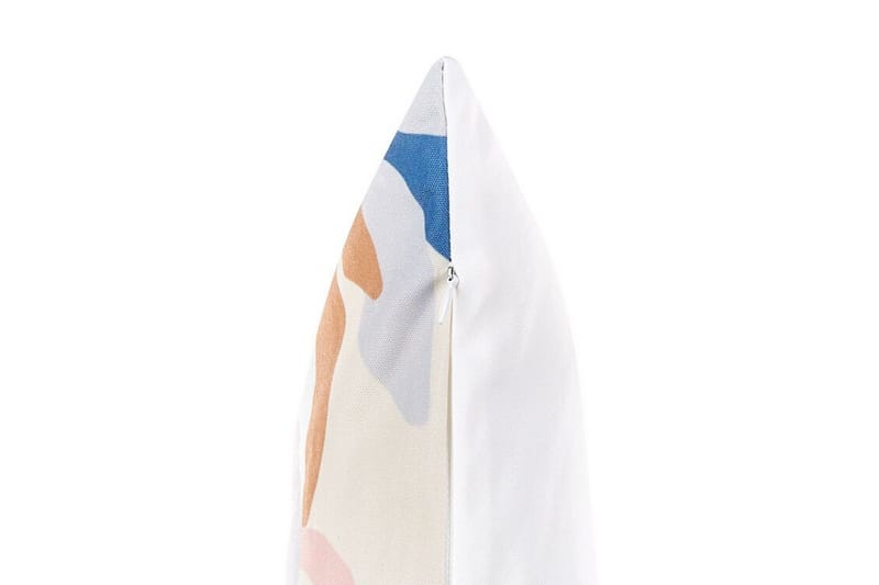 Vernole Utendørspute 45x45 cm - Hvit/Blå/Rosa - Tekstiler - Pute & pledd - Hagepute