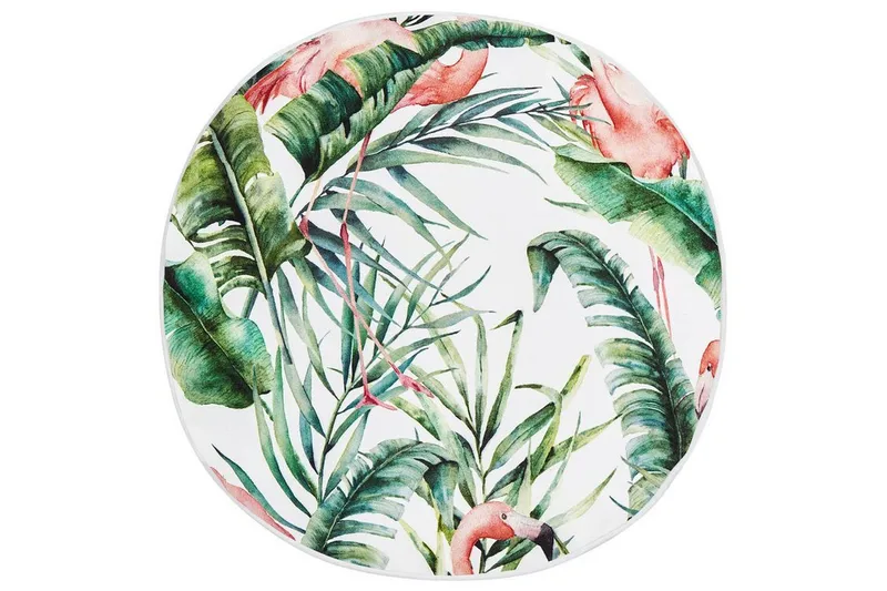 Visper Utendørspute 40 cm Rund - Hvit/Grønn/Rosa - Tekstiler - Pute & pledd - Hagepute