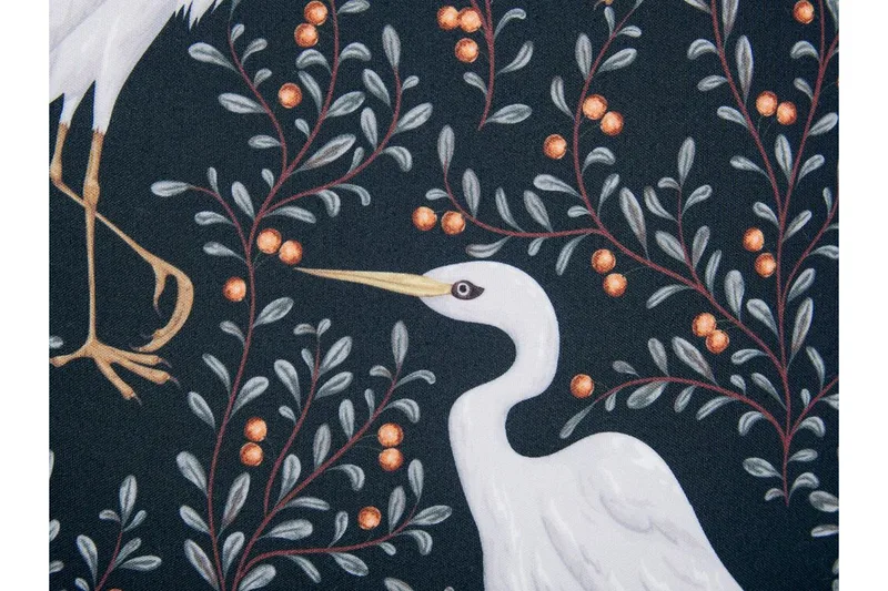 Vulcin Utendørspute 45x45 cm - Svart Og Hvit - Tekstiler - Pute & pledd - Hagepute