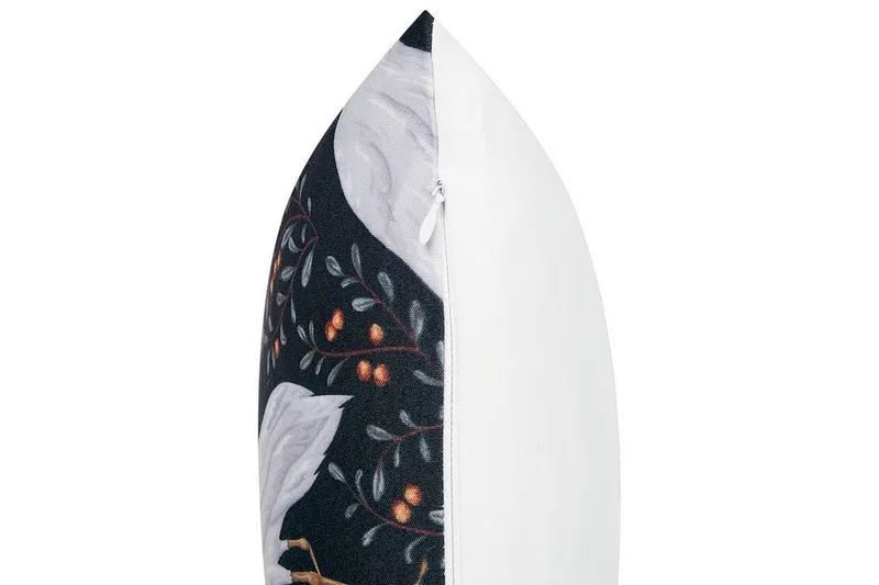 Vulcin Utendørspute 45x45 cm - Svart Og Hvit - Tekstiler - Pute & pledd - Hagepute