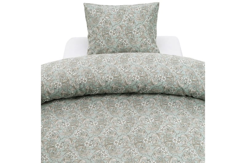 Dynetrekksett Enkeltseng 2-Delers Blackberry, Grønn