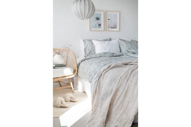 Dynetrekksett Enkeltseng 2-Delers Blackberry - Grønn - Tekstiler - Sengetøy - Sengetøysett & dynetrekksett - Sengesett enkeltseng