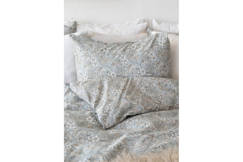 Dynetrekksett Enkeltseng 2-Delers Blackberry - Grønn - Tekstiler - Sengetøy - Sengetøysett & dynetrekksett - Sengesett enkeltseng