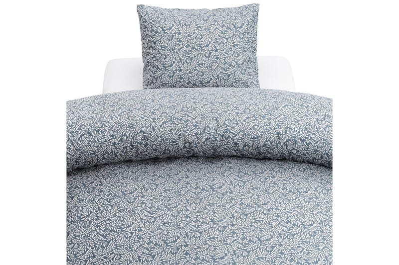 Dynetrekksett Enkeltseng 2-Dels Hulda Blå, undefined