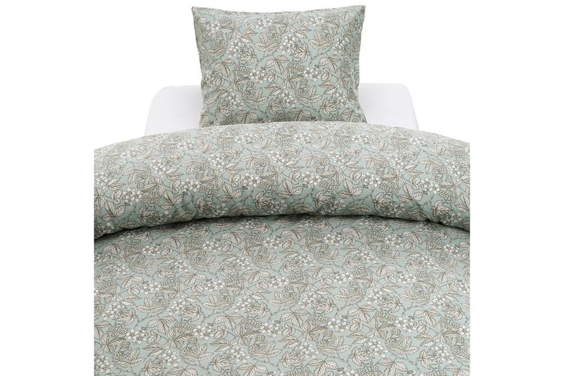 Dynetrekksett Enkeltseng 2-Delers Blackberry, Grønn