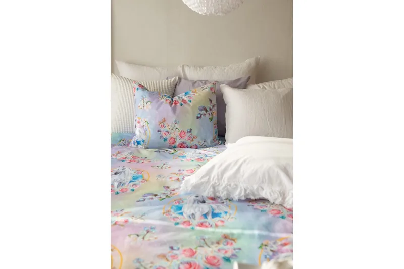 Dynetrekksett Enkeltseng 2-dels Spirit Rosa - Tekstiler - Sengetøy - Sengetøysett & dynetrekksett - Sengesett enkeltseng