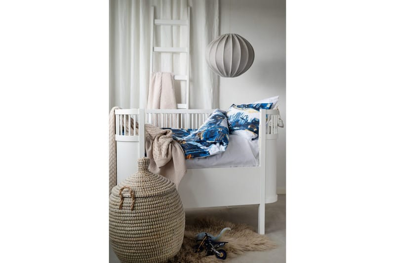 Dynetrekksett til Sprinkelseng 2-delt Lastebiler Marineblå - Tekstiler - Barnetekstiler - Sengetøy til barn - Sengesett barn