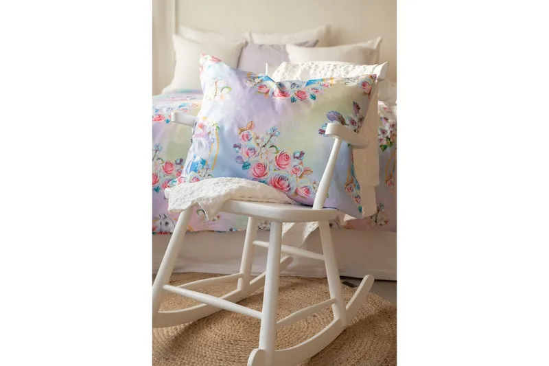 Dynetrekksett Enkeltseng 2-dels Spirit Rosa - Tekstiler - Sengetøy - Sengetøysett & dynetrekksett - Sengesett enkeltseng