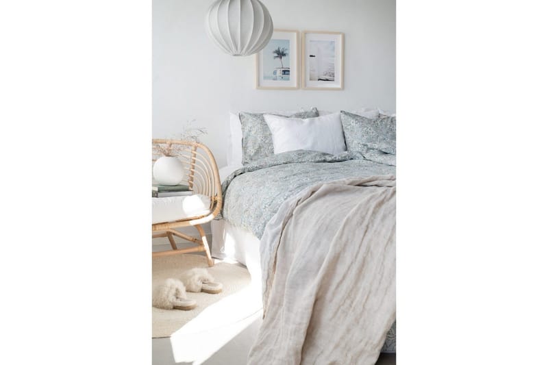 Dynetrekksett Enkeltseng 2-Delers Blackberry - Grønn - Tekstiler - Sengetøy - Sengetøysett & dynetrekksett - Sengesett enkeltseng