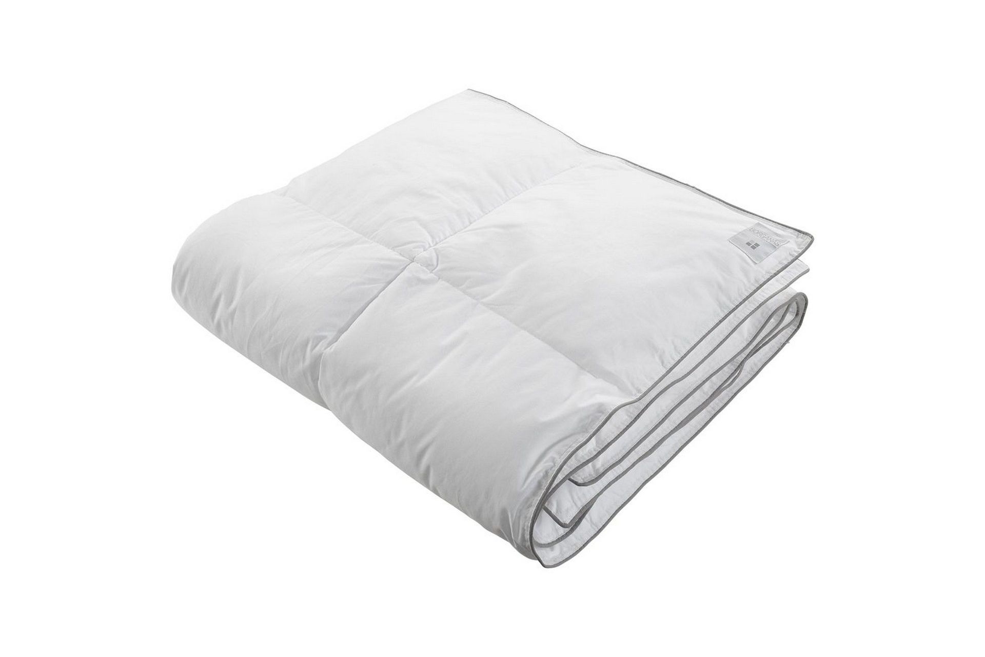 Barnedyne sprinkelseng Lyxfiber 100x130 cm - Hvit