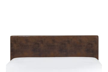 Bossom Sengeteppe 160x200 cm Kunstlær - Brun - Tekstiler - Sengetøy