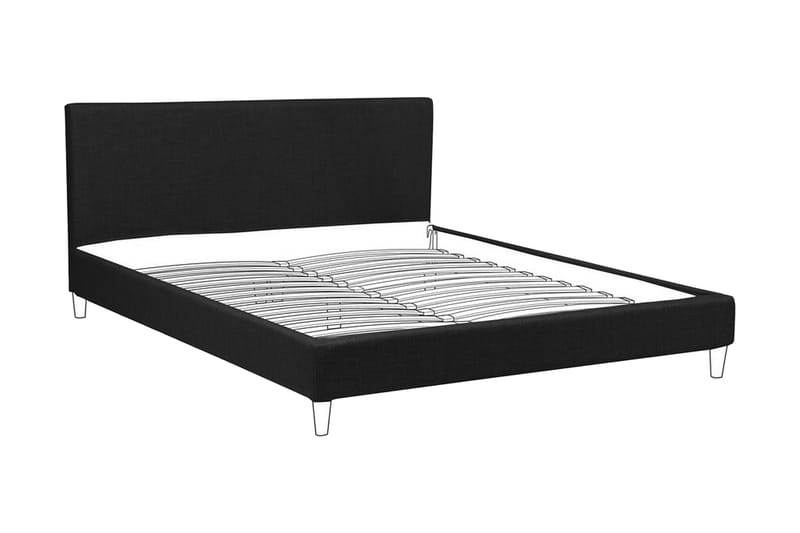 Bossom Sengeteppe 160x200 cm - Svart - Tekstiler - Sengetøy