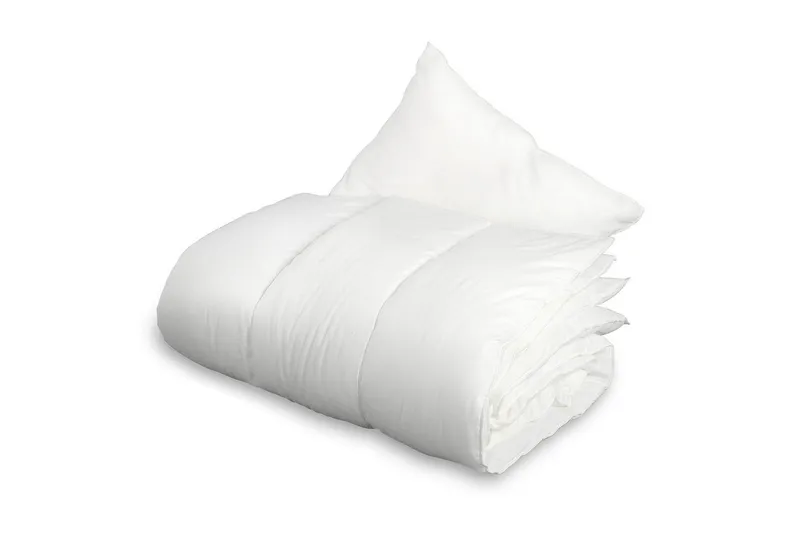 Dyne + Pute Voksen 150 x 200 cm + 50 x 60 cm Hvit, Borganäs of Sweden