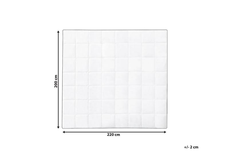 Dyne 200 x 220 cm NUPTSE - Hvit - Tekstiler - Sengetøy - Dyne