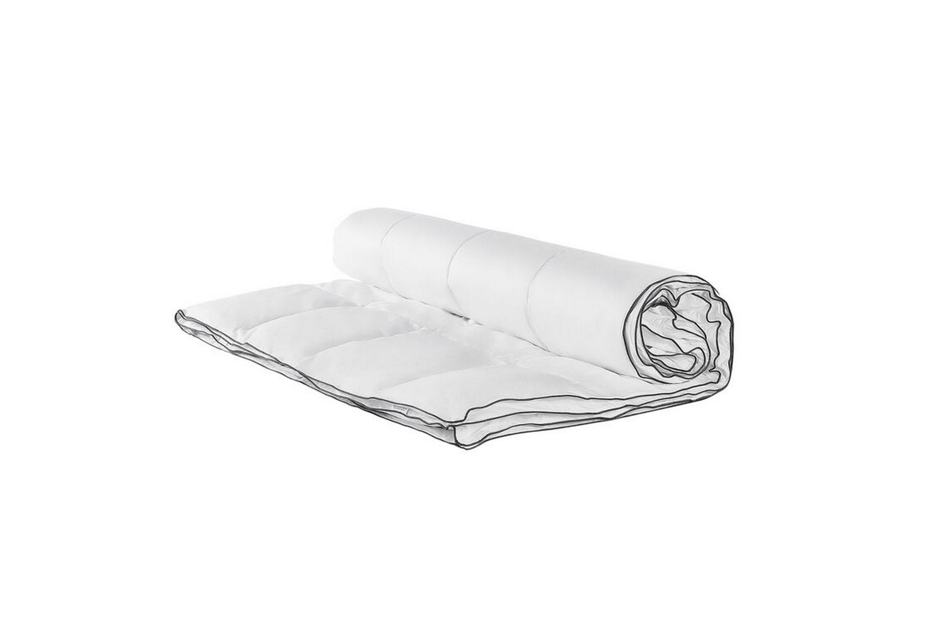 Dyne bomull 220 x 240 cm NUPTSE - Hvit - Tekstiler - Sengetøy - Dyne