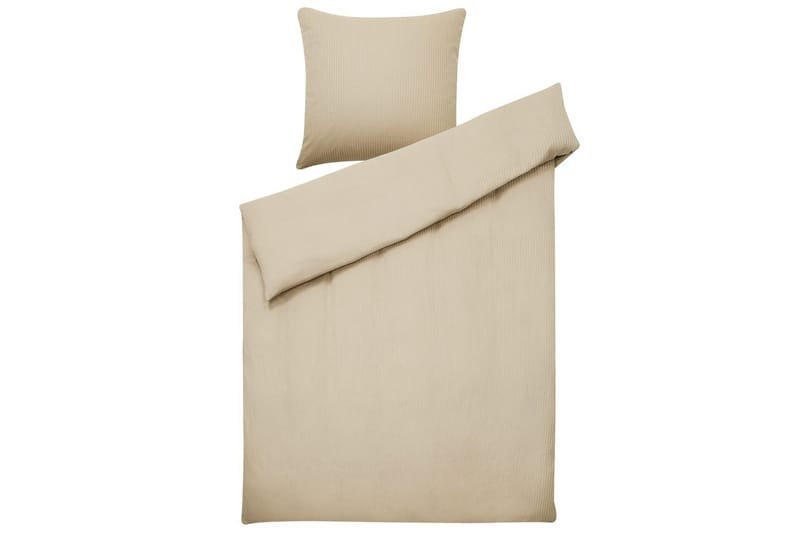 Dynetrekksett Avondale Beige, 200x135 cm - Beige, 200x135 cm - Tekstiler - Sengetøy - Dyne