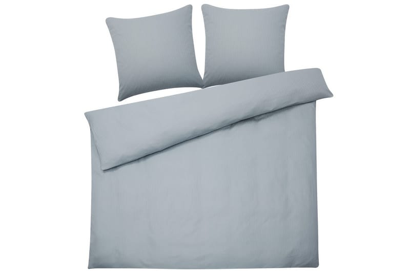 Dynetrekksett Avondale Grå, 220x240 cm - Grå, 220x240 cm - Tekstiler - Sengetøy - Sengetøysett & dynetrekksett