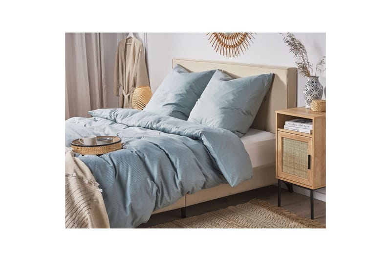 Dynetrekksett Avondale Grå, 220x240 cm - Grå, 220x240 cm - Tekstiler - Sengetøy - Sengetøysett & dynetrekksett