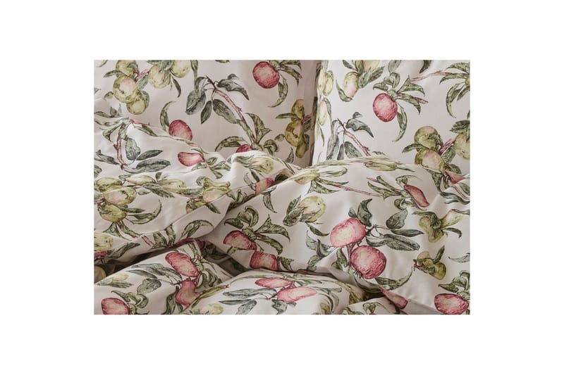 Dynetrekksett Enkeltseng 2-Delers Äppellunden Multi - Grå - Tekstiler - Sengetøy - Sengetøysett & dynetrekksett