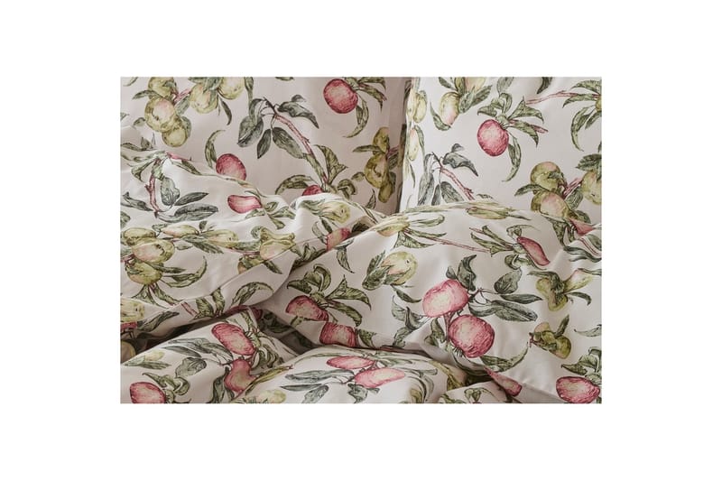 Dynetrekksett Enkeltseng 2-Delers Äppellunden Multi - Grå - Tekstiler - Sengetøy - Dyne