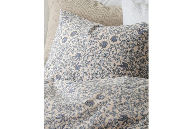 Dynetrekksett Enkeltseng 2-Delers Botanique - Blå - Tekstiler - Sengetøy - Sengetøysett & dynetrekksett